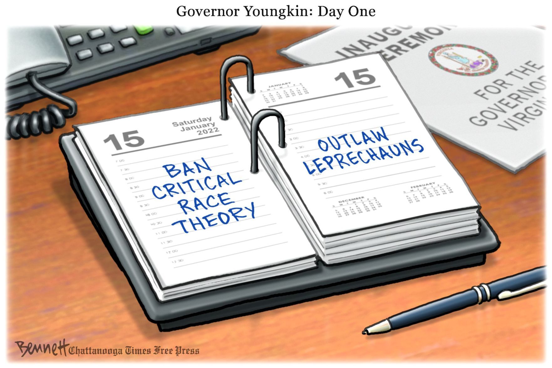 Clay Bennett cartoon